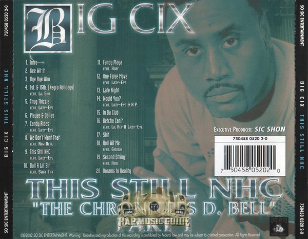洋楽 BIG CIX/THIS STILL NHC/G-RAP BIG CIX/THIS STILL NHC/G-RAP